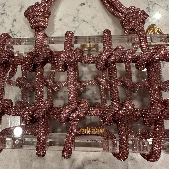 Cult Gaia Bess rhinestone shoulder bag - Picture 13 of 14